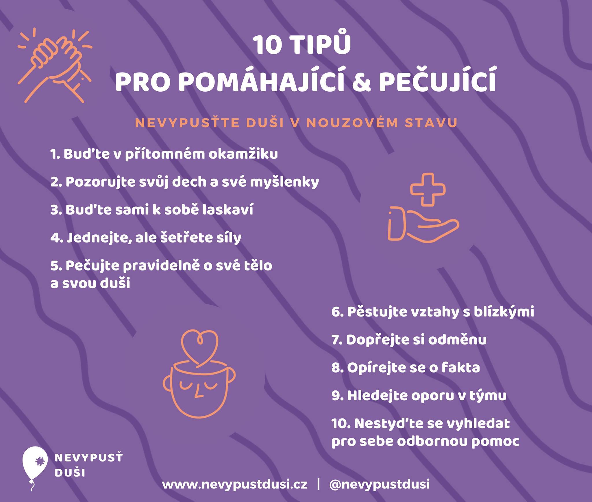 Tip na pomoc pomáhajícím