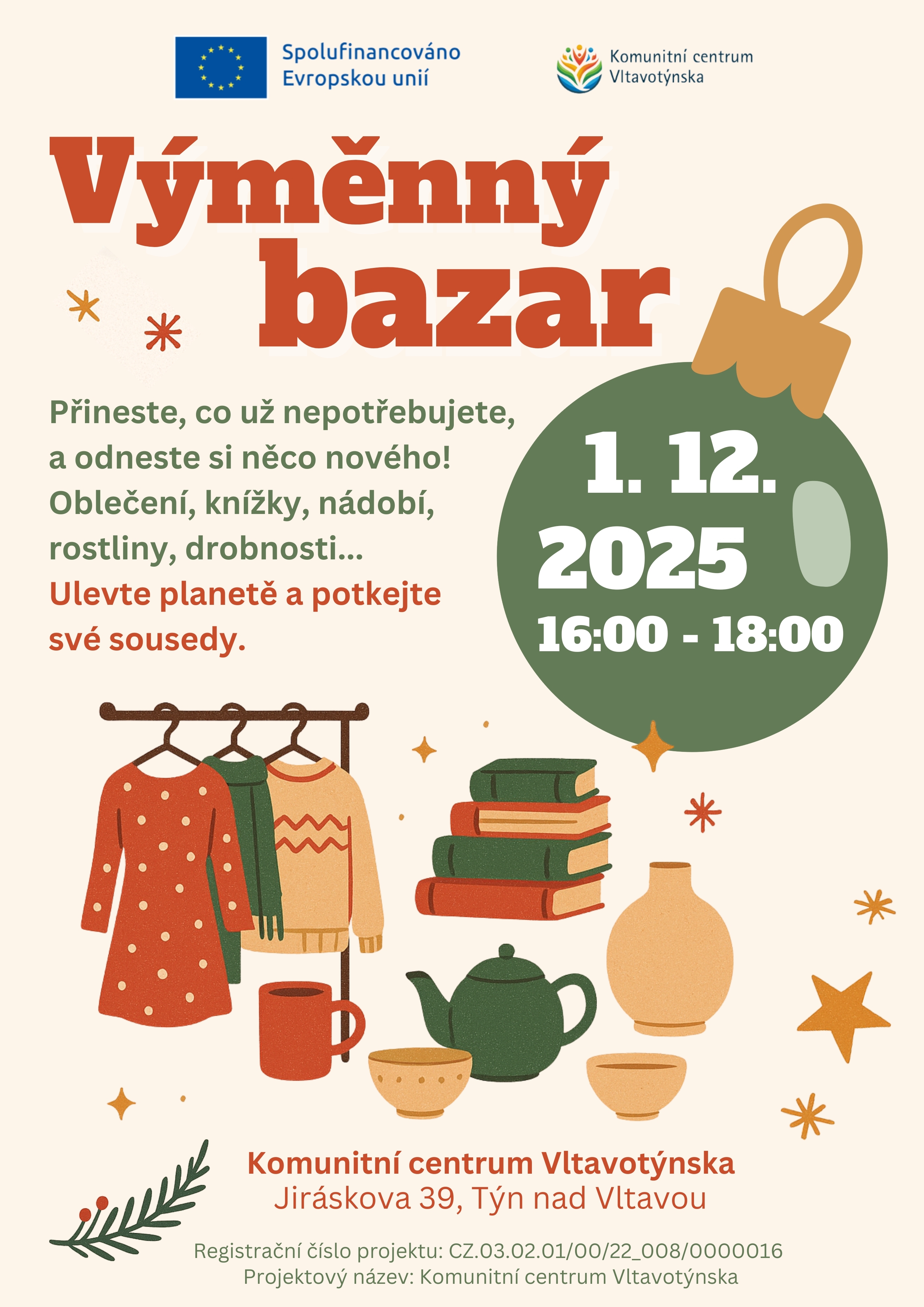 Adventní výměnný bazar