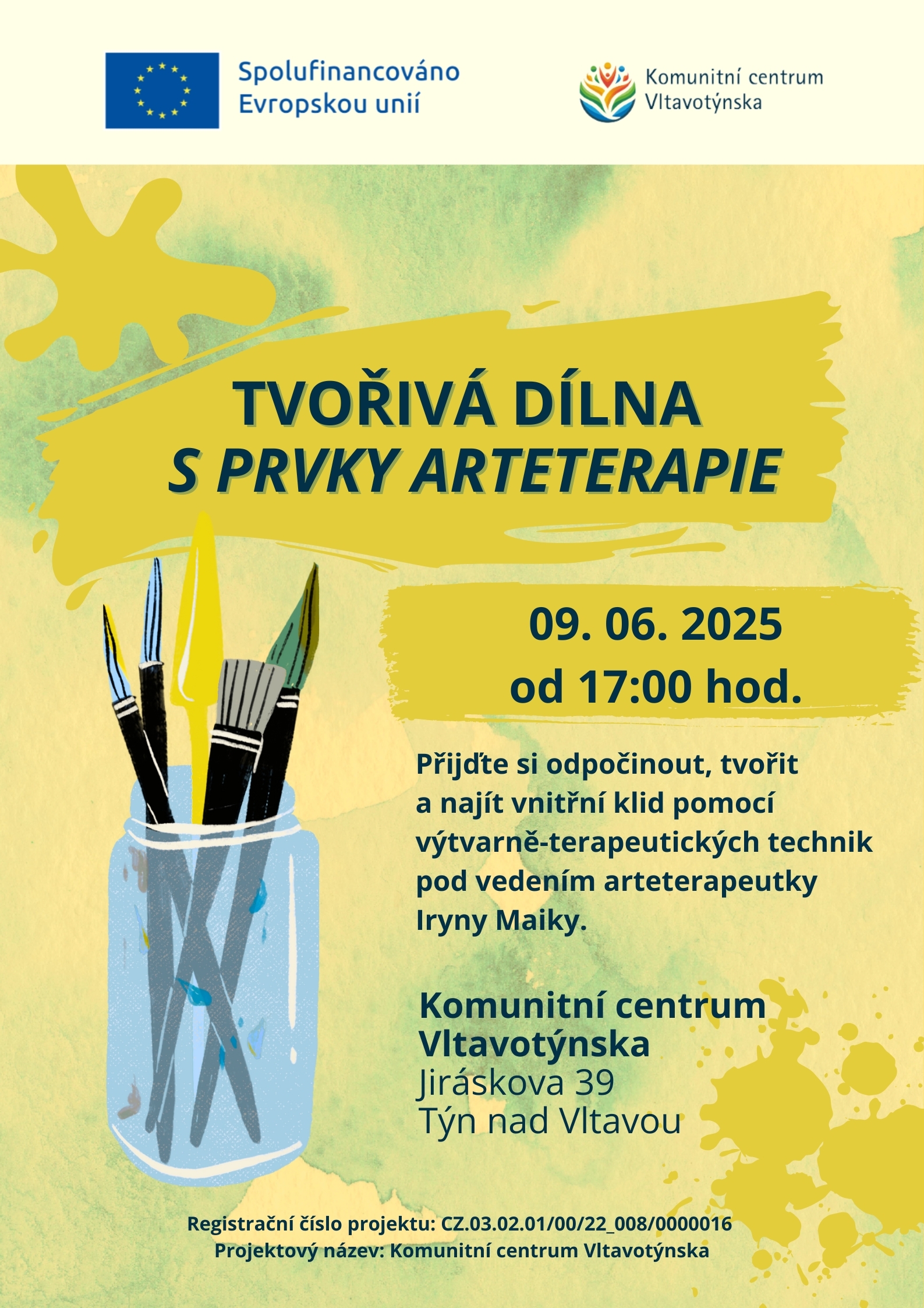 Tvořivá dílna s prvky arteterapie