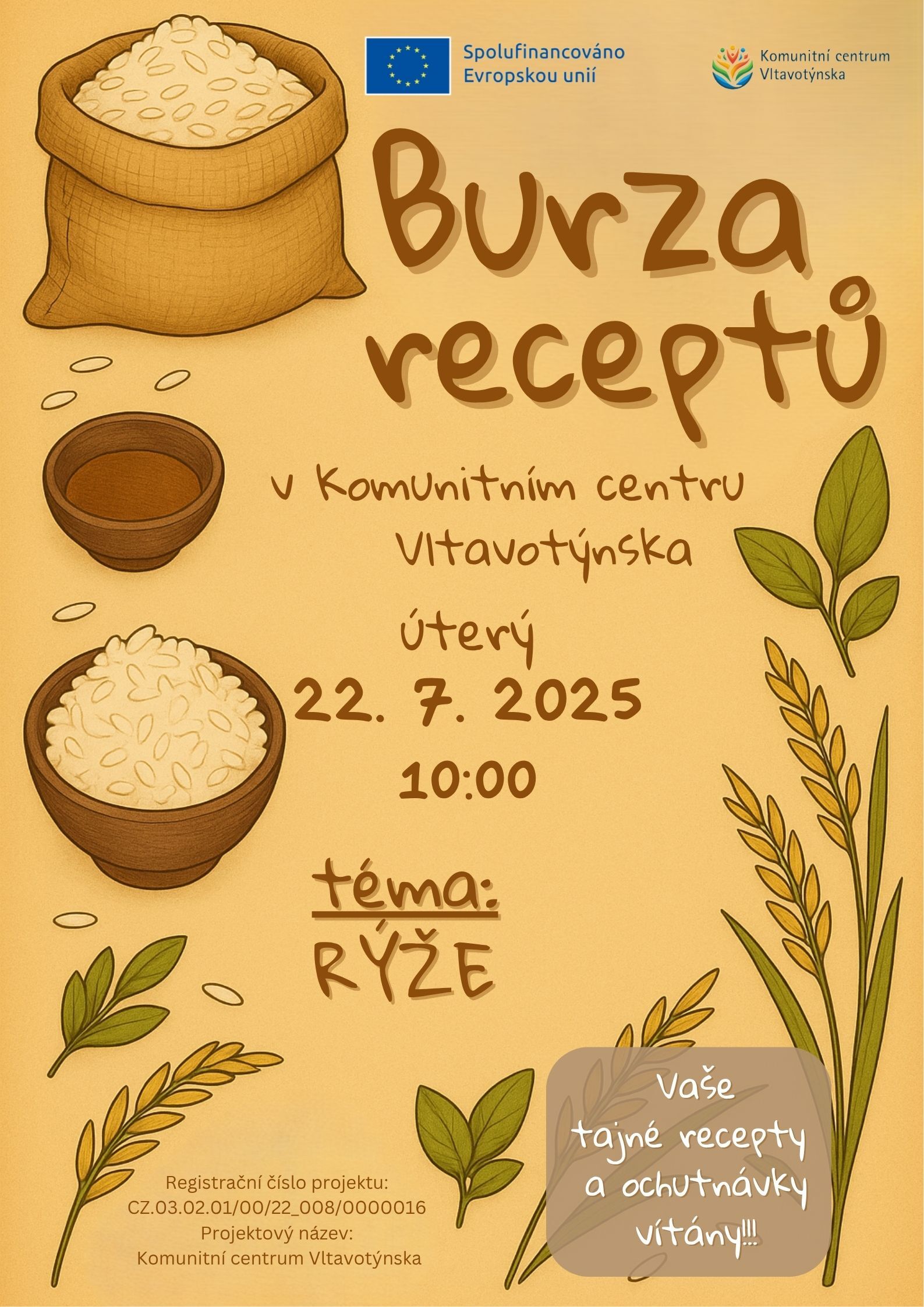 Burza receptů na téma "rýže"