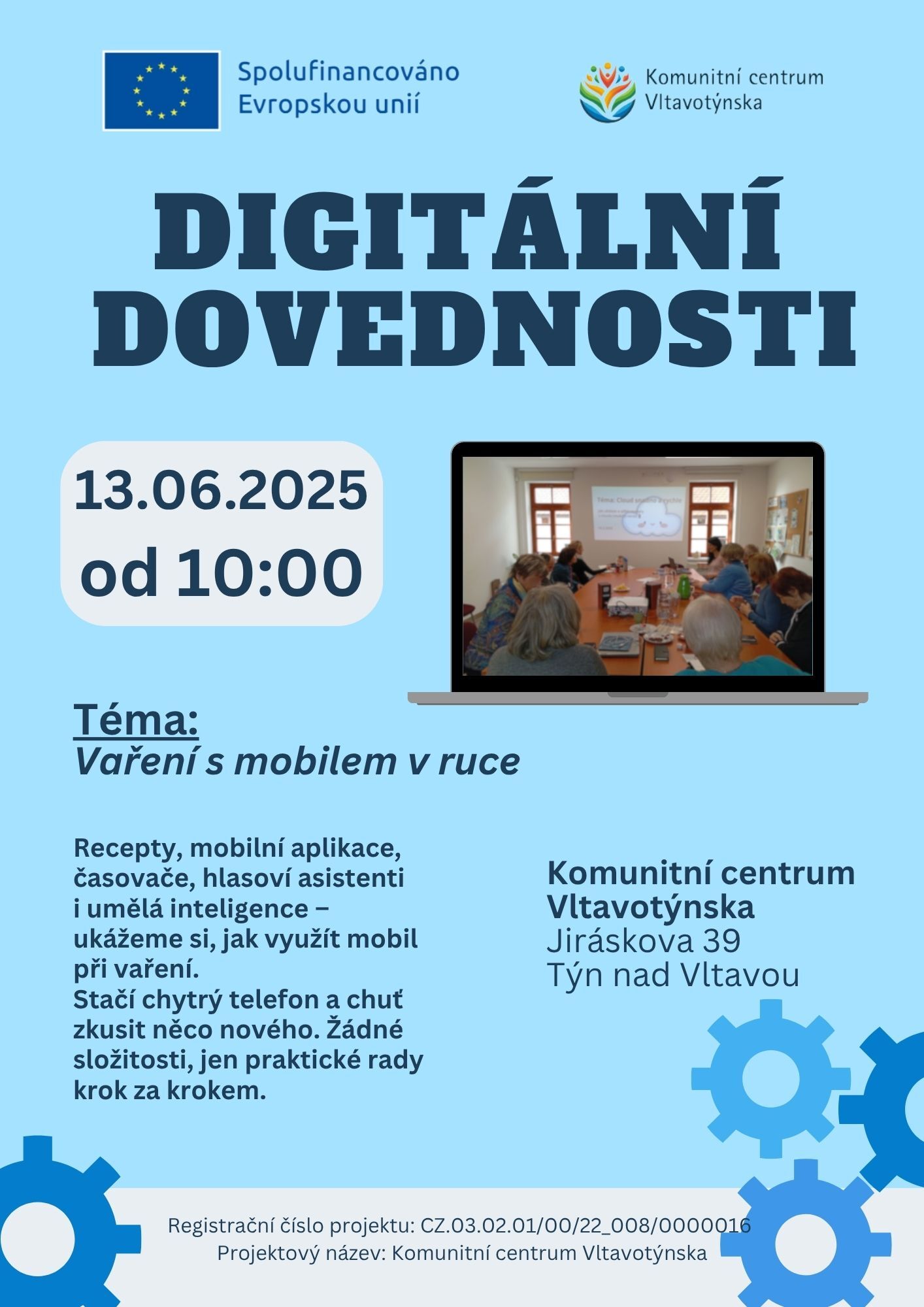 DIGITÁLNÍ DOVEDNOSTI  - vaření s mobilem v ruce