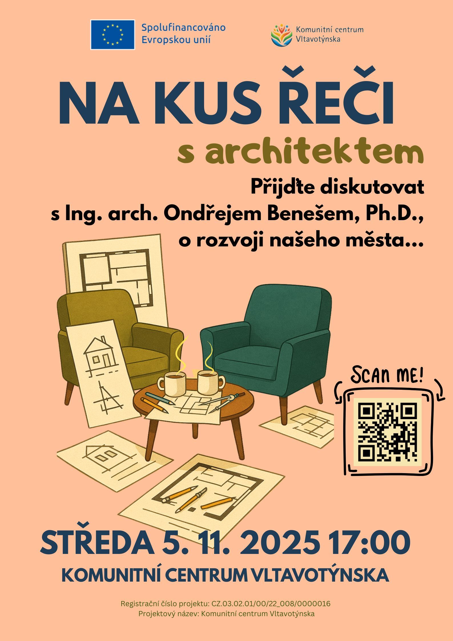 Na kus řeči s architektem