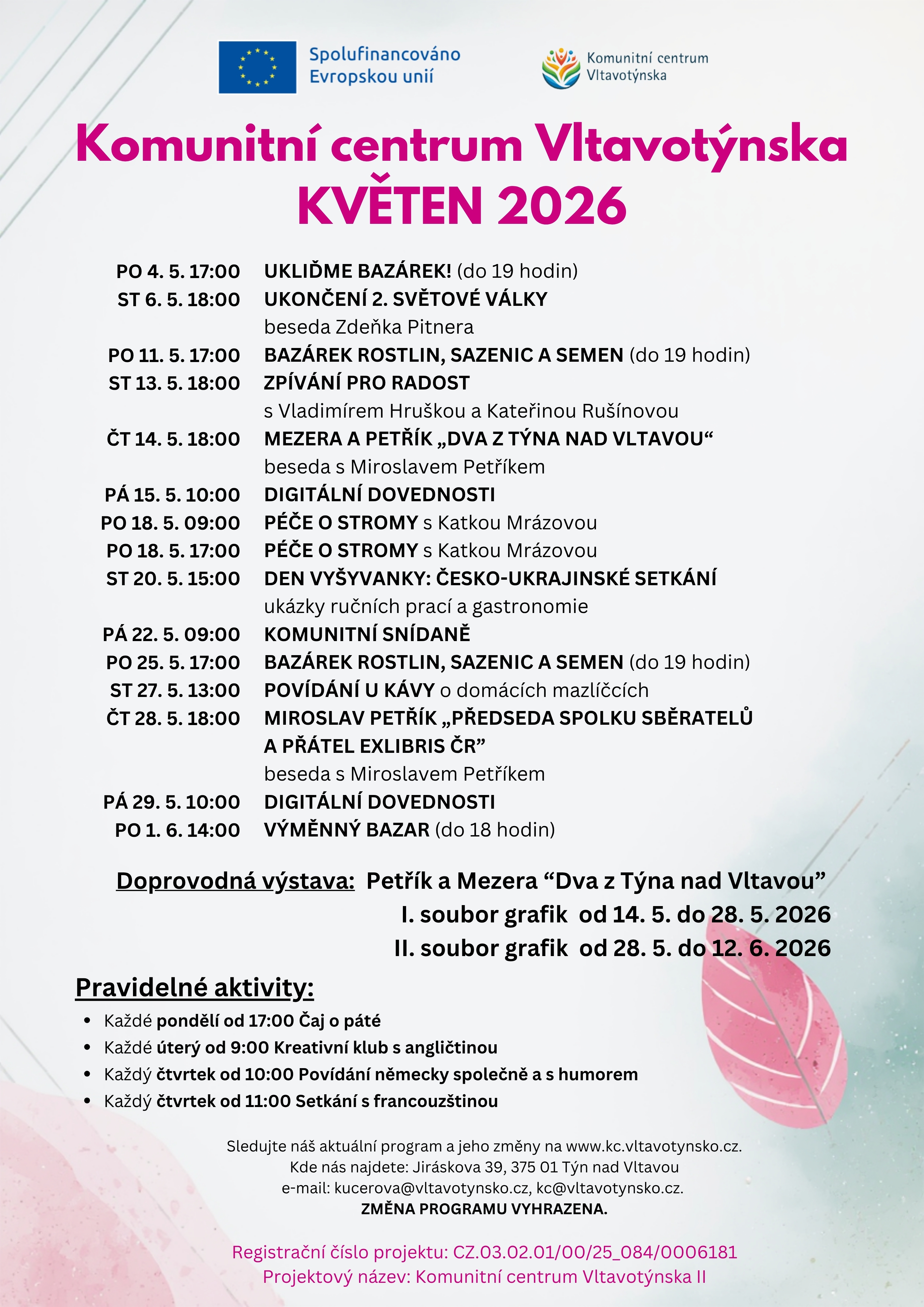 KVĚTEN 2026