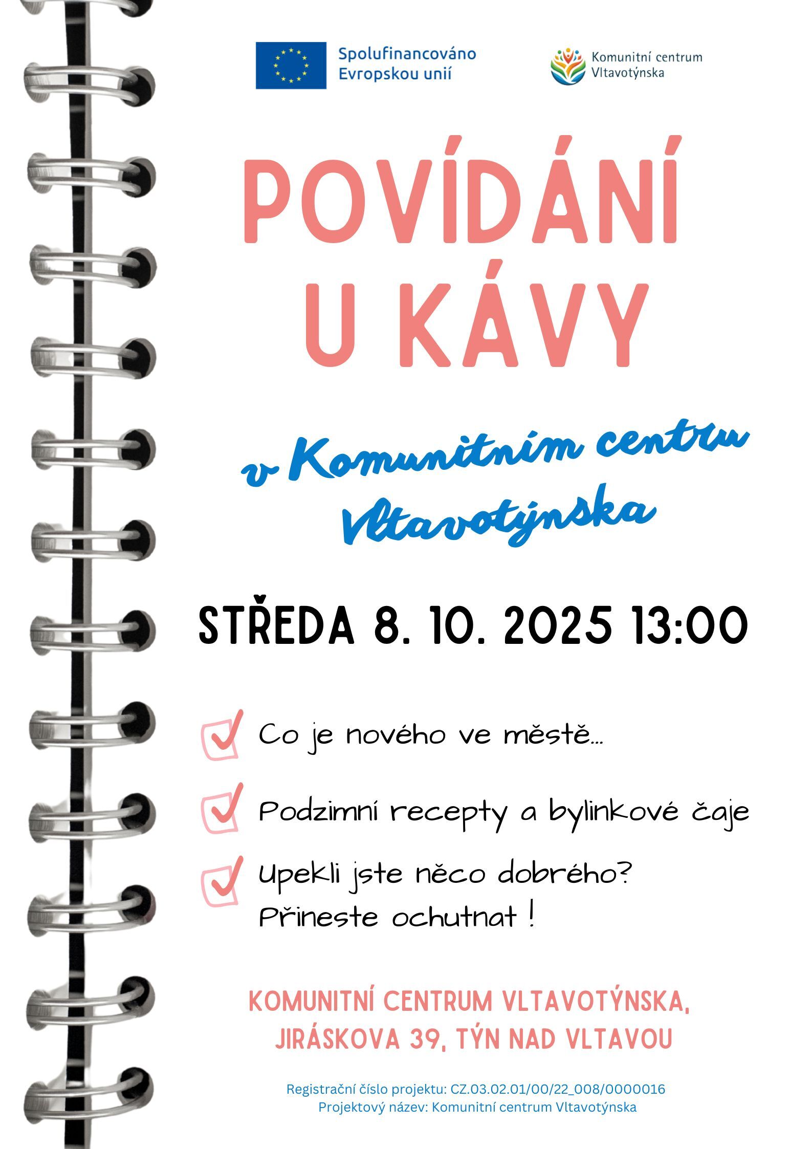 "Středeční" Povídání u kávy